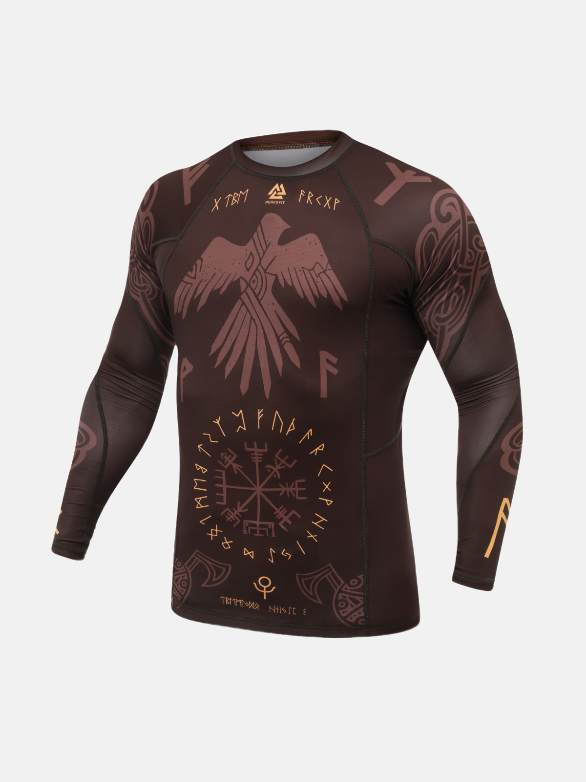 Valhalla Rashguard Long Sleeve Brute Brown, Photo № 4